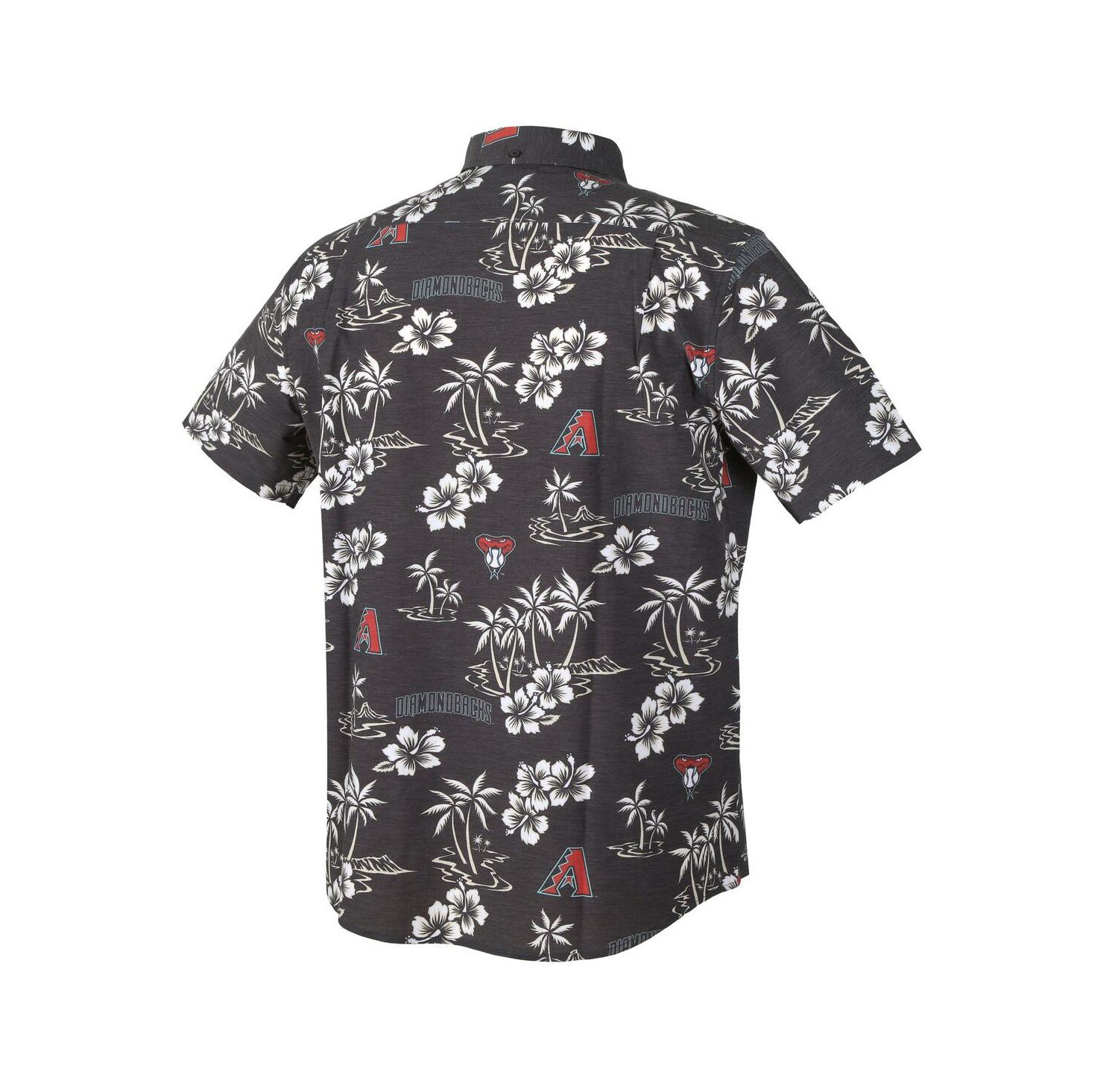 Men's Black Arizona Diamondbacks Kekai Performance Button-Up Shirt