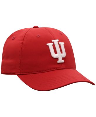 Мужская регулируемая шляпа Victory Trainer от лучших в мире малиновых дизайнеров Indiana Hoosiers