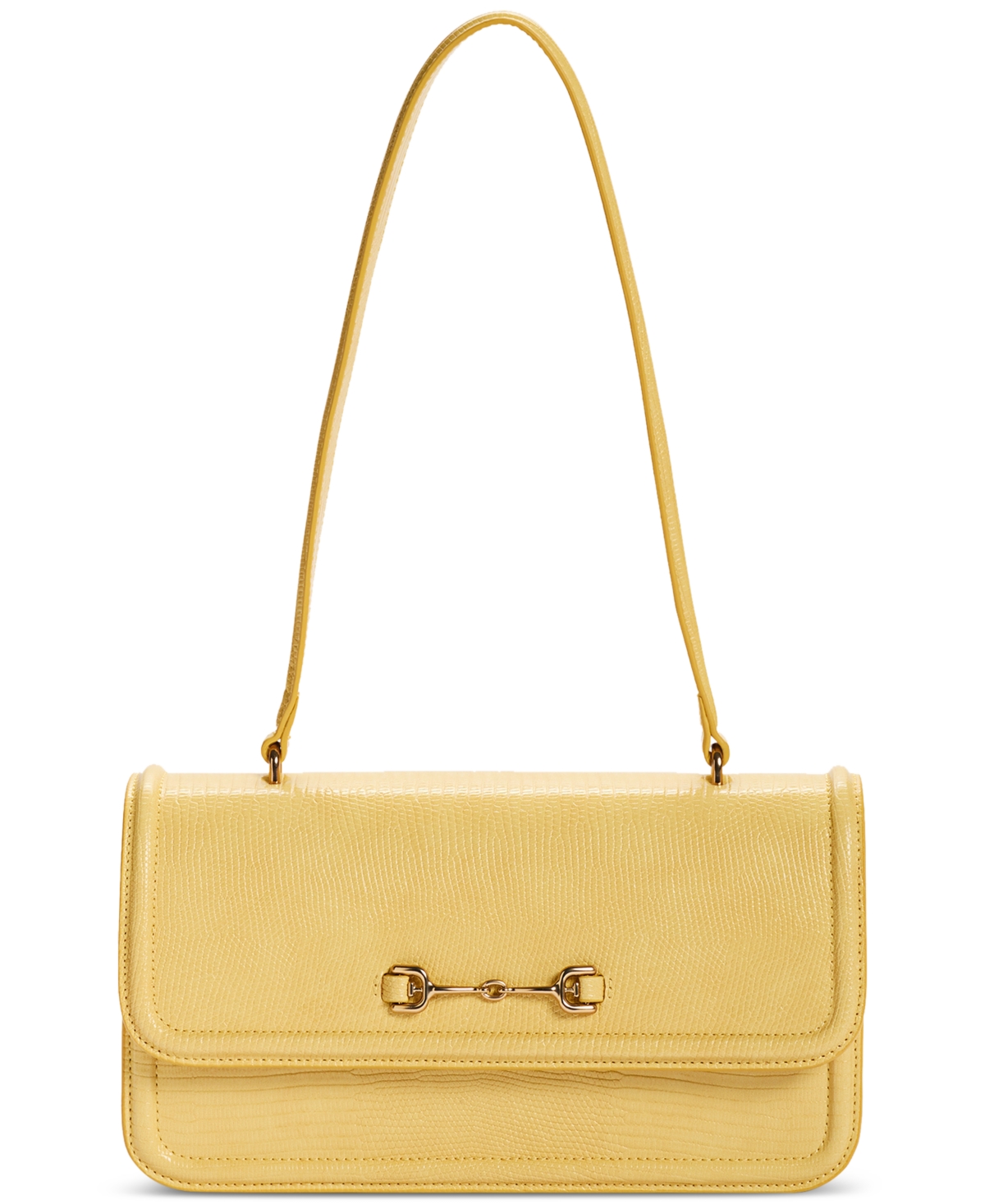 Sam Edelman Loraine Embossed Lizard Flap Shoulder Bag