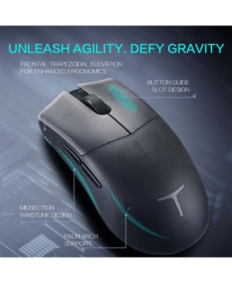 ML903 Wireless Gaming Mouse with RGB Charging Dock, 26K DPI, 65g Ultra-Lightweight, Tri-Mode Connectivity, 70Hrs+ Battery, 4K Polling Rate