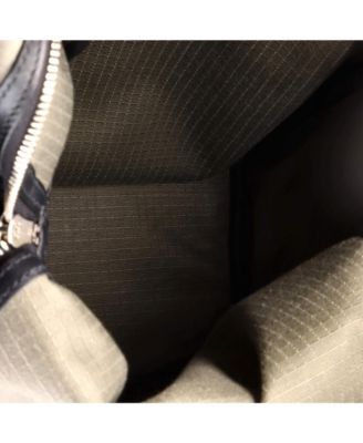 Pre-Owned Hermes Allback Backpack Bivouac Toile with Leather