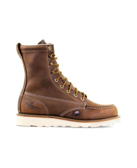 Мужские ботинки Thorogood 1957 Series Waterproof Safety Toe 8" Moc Toe Work Boots for Men, цвет: Crazyhorse