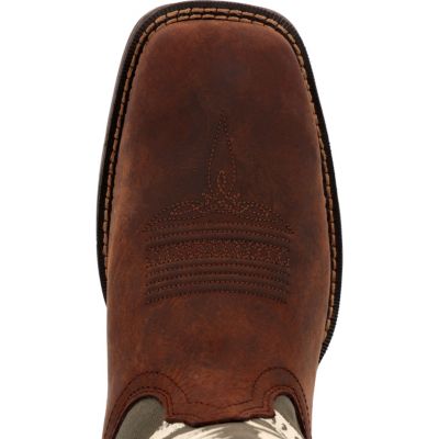 Men's Rebel by Army Green USA Print Western Boot