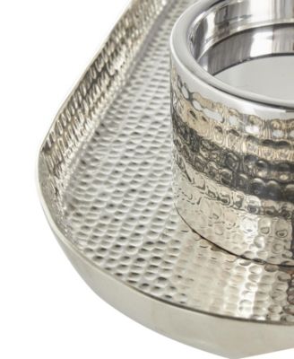 Glam Steel Candelabra, 2.25"