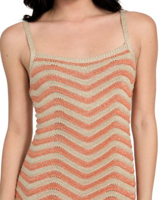 Women's Vera Chevron Lace-Up Dress