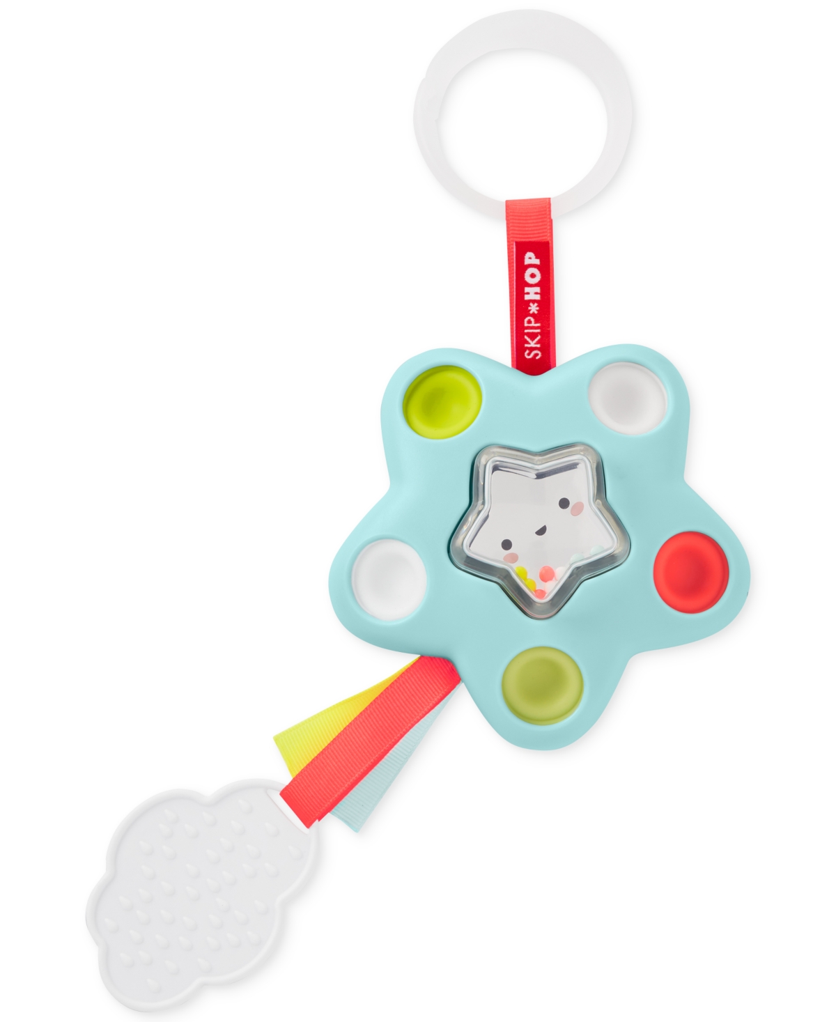 Skip Hop Silver Lining Cloud Pop Star Baby Sensory Toy In Multi