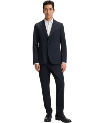 Мужские брюки BOSS by Hugo Boss Performance-Стрейч зауженного кроя