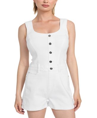 Women's Sunni Sleeveless Denim Romper