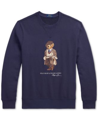 Men's Polo Bear Fleece Sweatshirt