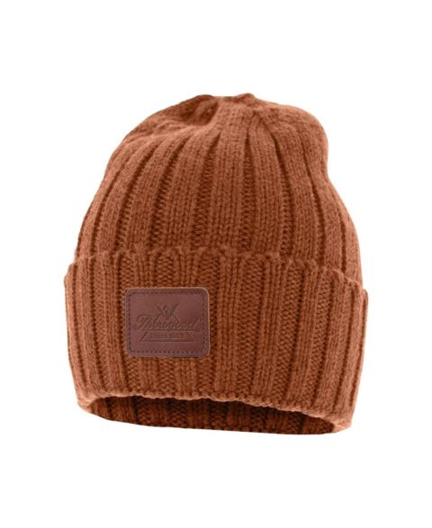 Мужская шапка Thorogood Logger's Merino Wool Knit Beanie, цвет: Золотой коричневый