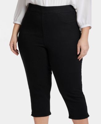 Plus Size Dakota Crop Pull-On Jeans