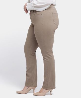 Plus Size Marilyn Straight Pull On Jeans