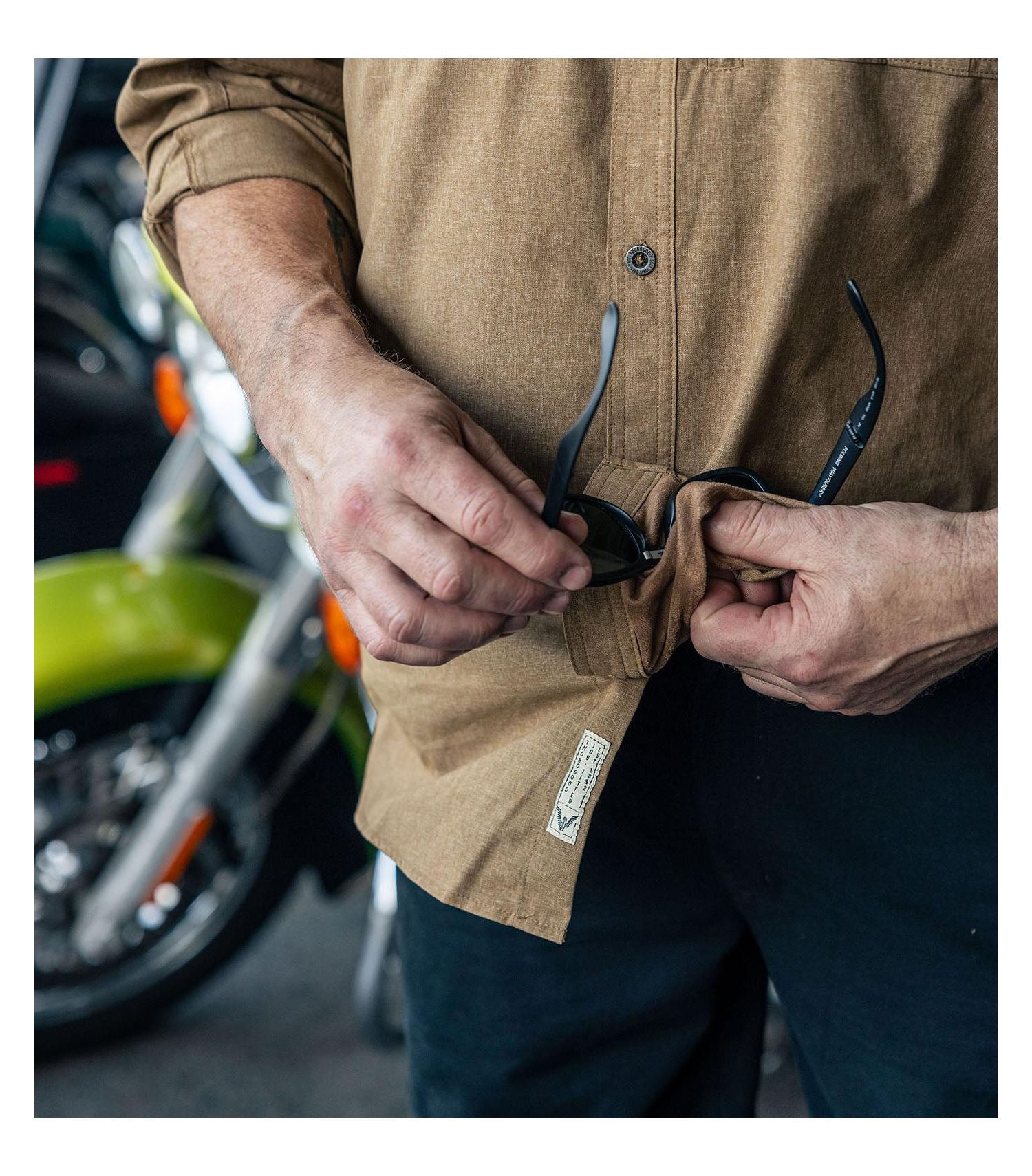 Big & Tall UPF 30+ Long Sleeve All Season Convertible Work Shirt