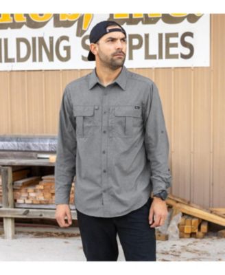 Мужская всесезонная рабочая рубашка-трансформер Thorogood с длинным рукавом UPF 30+