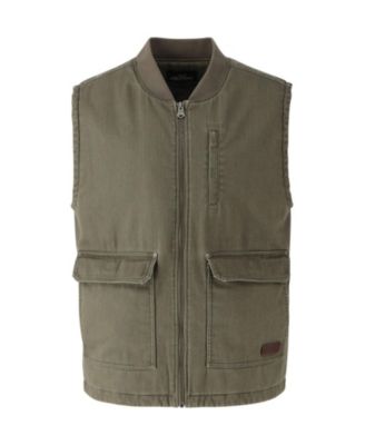 Big & Tall Stone Wash Herringbone All Year Vest