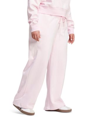 Plus Size Essentials Fleece Mid-Rise Sweatpants