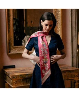 Sabrina - Skinny Silk Scarf for Women