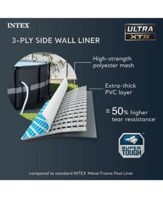 Ultra XTR 18' x 52" Above Ground Pool with Pump, Vacuum, & Maintenance Kit