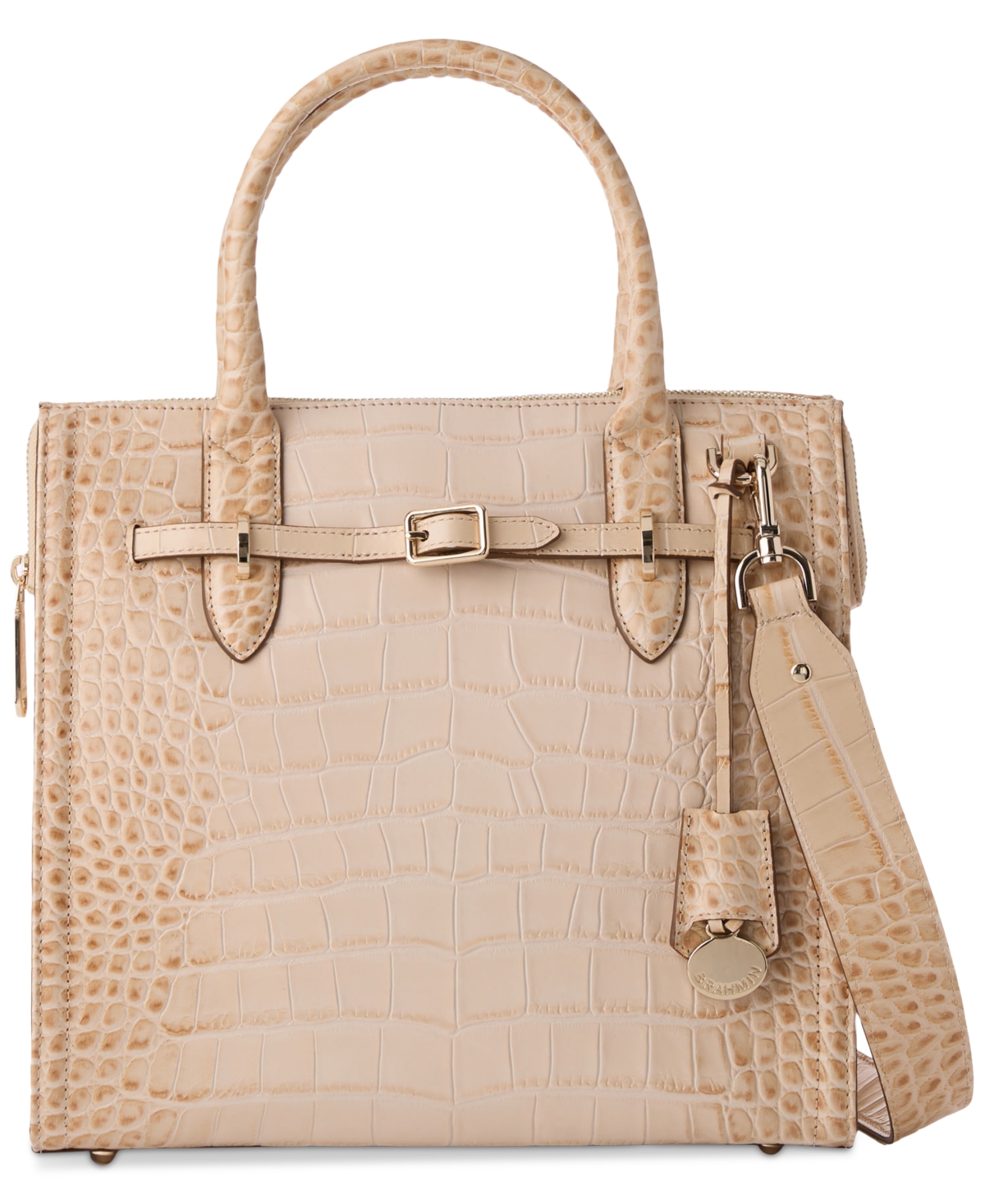 Brahmin Caroline Leather Satchel