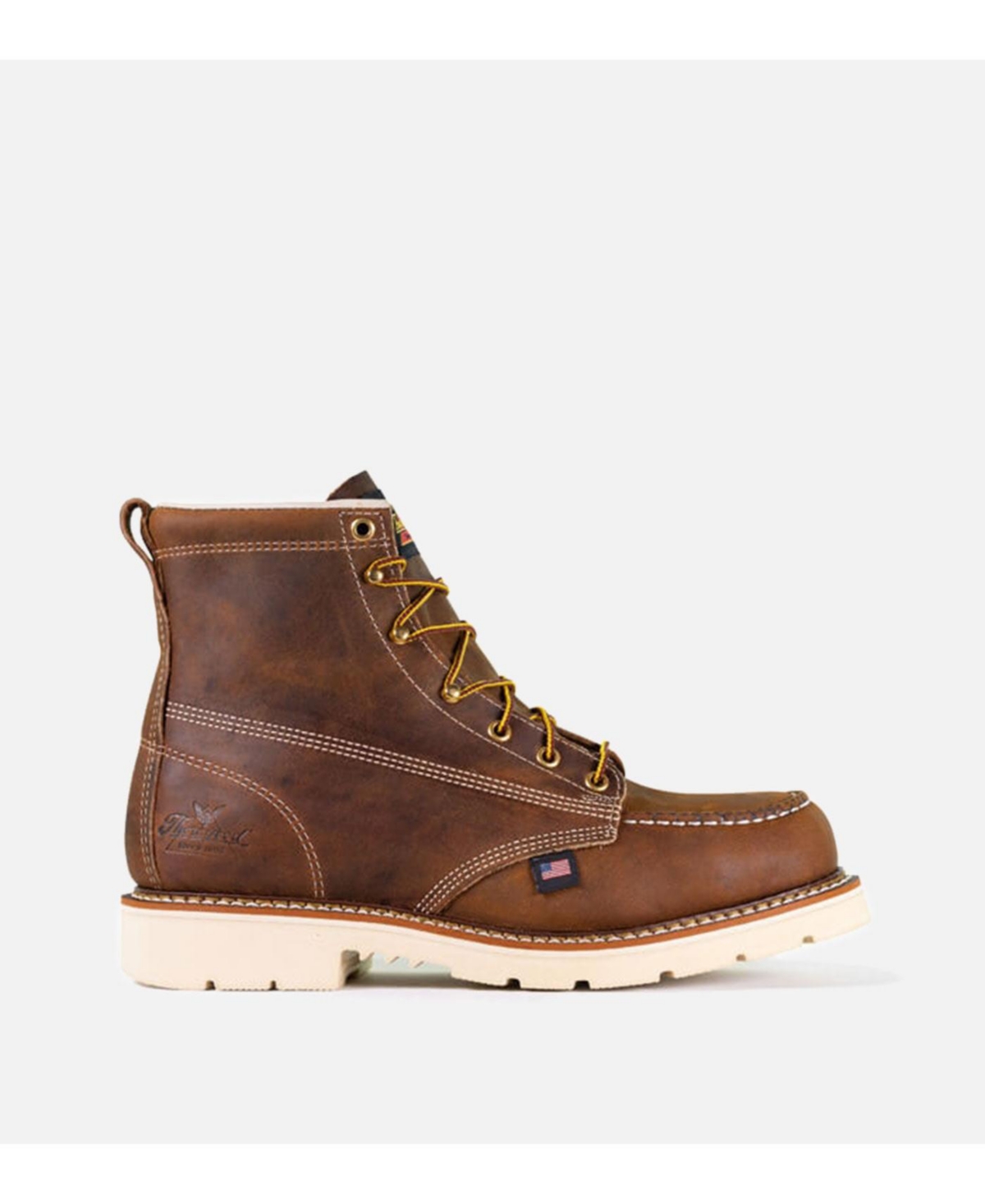 Men's American Heritage 6&#x22; Steel Toe Work Boots for Men - Crazyhorse