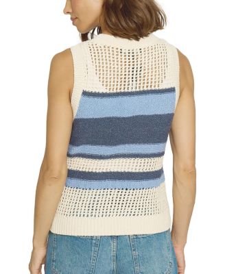 Women's Textured Stripe Tank Top