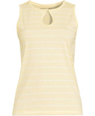 Women's Supima Keyhole Tank