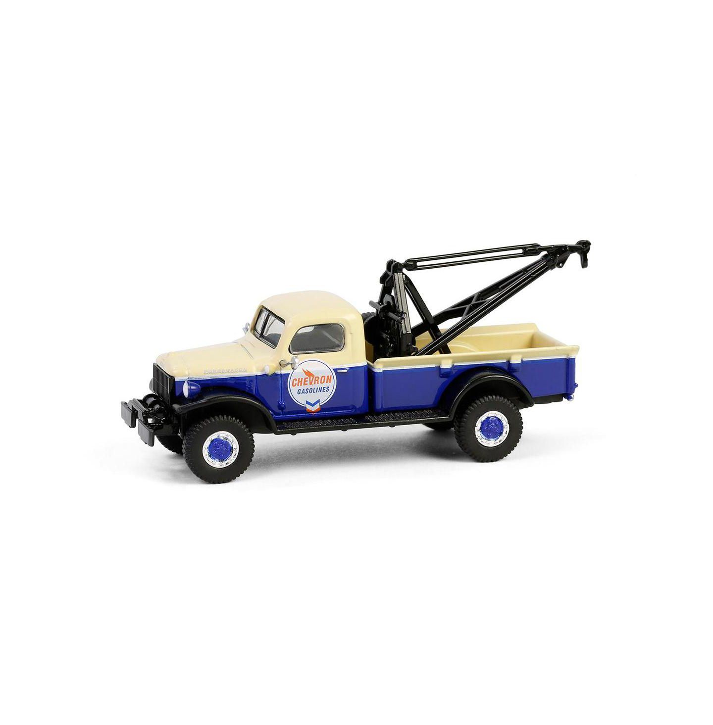 Детская игрушка Greenlight 1/64 Scale Chevron 1948 Dodge Power Wagon Wrecker Die-Cast Toy Vehicle — фото 1