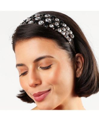 Gold-Plated Stones Hairband