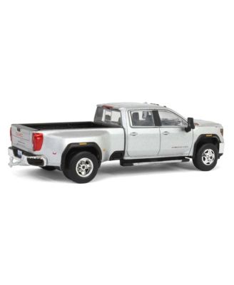 1/64 2022 GMC Sierra 3500HD Pro Dually, Quicksilver Metallic Diecast Exclusive