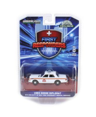1/64 1983 Dodge Diplomat, NYC EMS First Responders, Hobby Exclusive