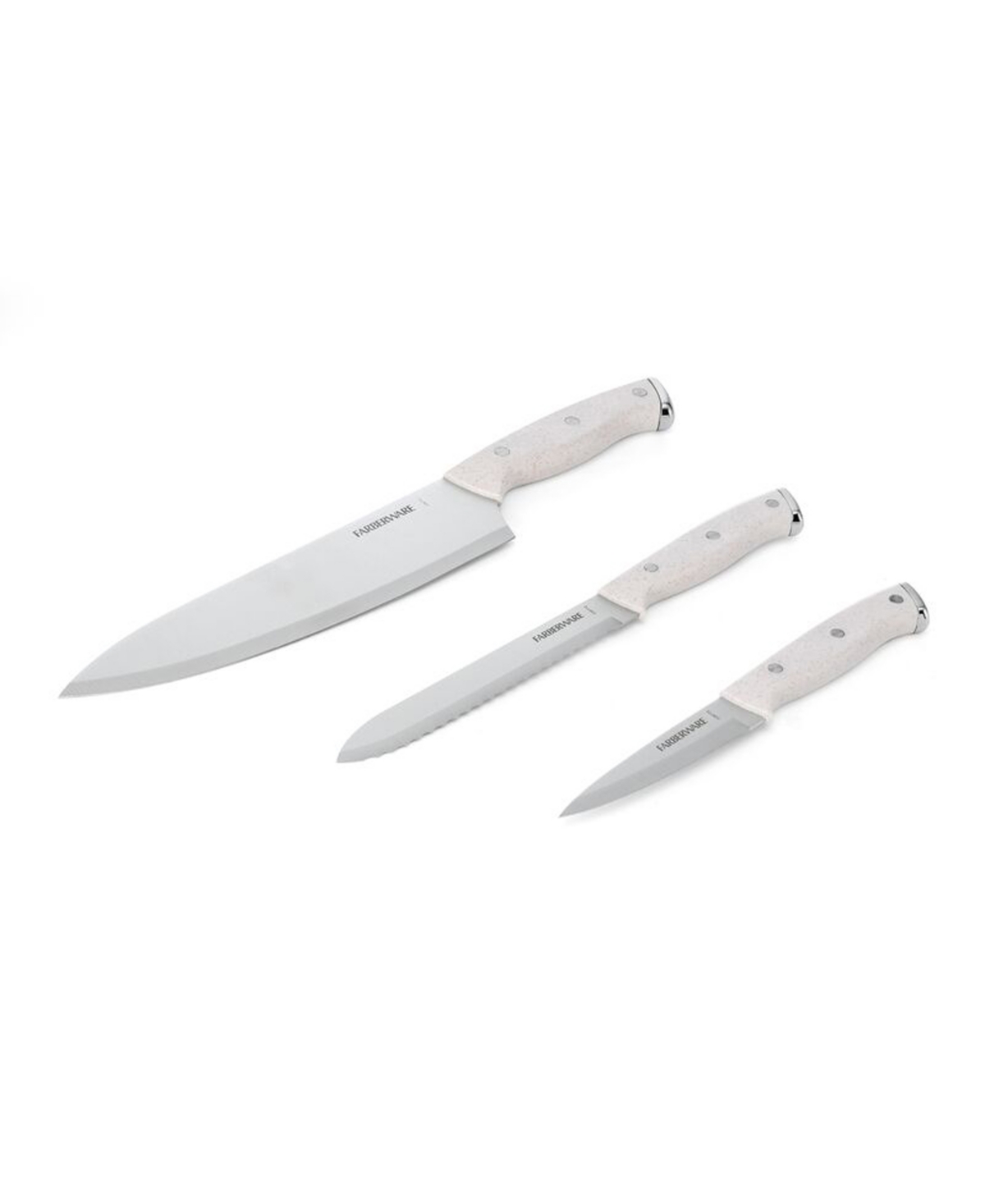 Farberware Triple Rivet 3-piece Chef Knife Set