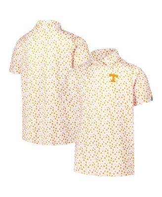 Garb - Big Boys and Girls White Tennessee Volunteers Earnest Allover Print Polo Shirt
