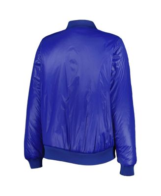 Women's Oatmeal/Royal Indianapolis Colts Switchback Reversible Full-Zip Jacket