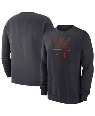 Nike - Men's Anthracite WNBA Logo Woman Club Fleece Pullover Sweatshirt