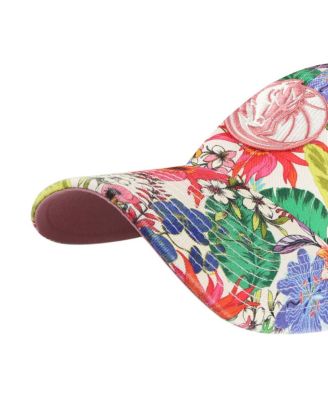 Women's Cream Dallas Mavericks Pollinator Clean Up Adjustable Hat