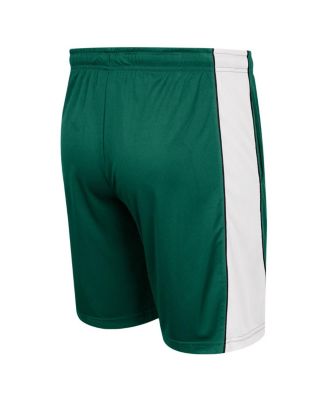 Men's Green Michigan State Spartans Panel Shorts