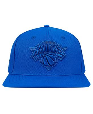 Мужская бейсболка Pro Standard синего цвета New York Knicks с тройной застежкой в тон