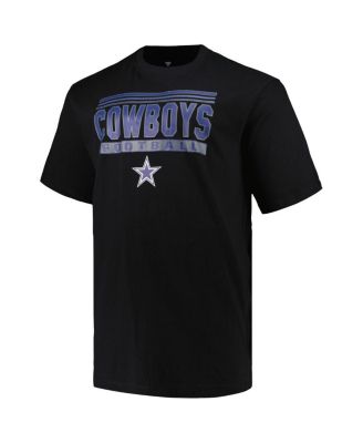 Мужская черная футболка Fanatics Dallas Cowboys Big Tall Pop от Fanatics