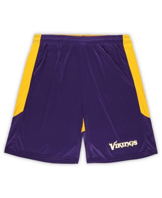 Мужские фиолетово-золотые шорты Fanatics Minnesota Vikings Big Tall Launch от Fanatics