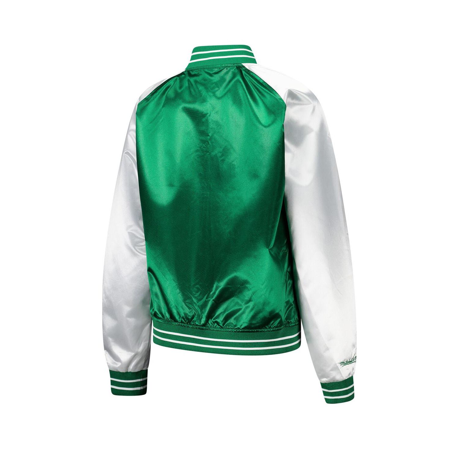 Women's Green New York Jets Team 2.0 Satin Raglan Full-Snap Jacket