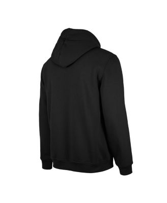 Men's Black Toronto Raptors 2024/25 City Edition Chenille Heavyweight Pullover Hoodie