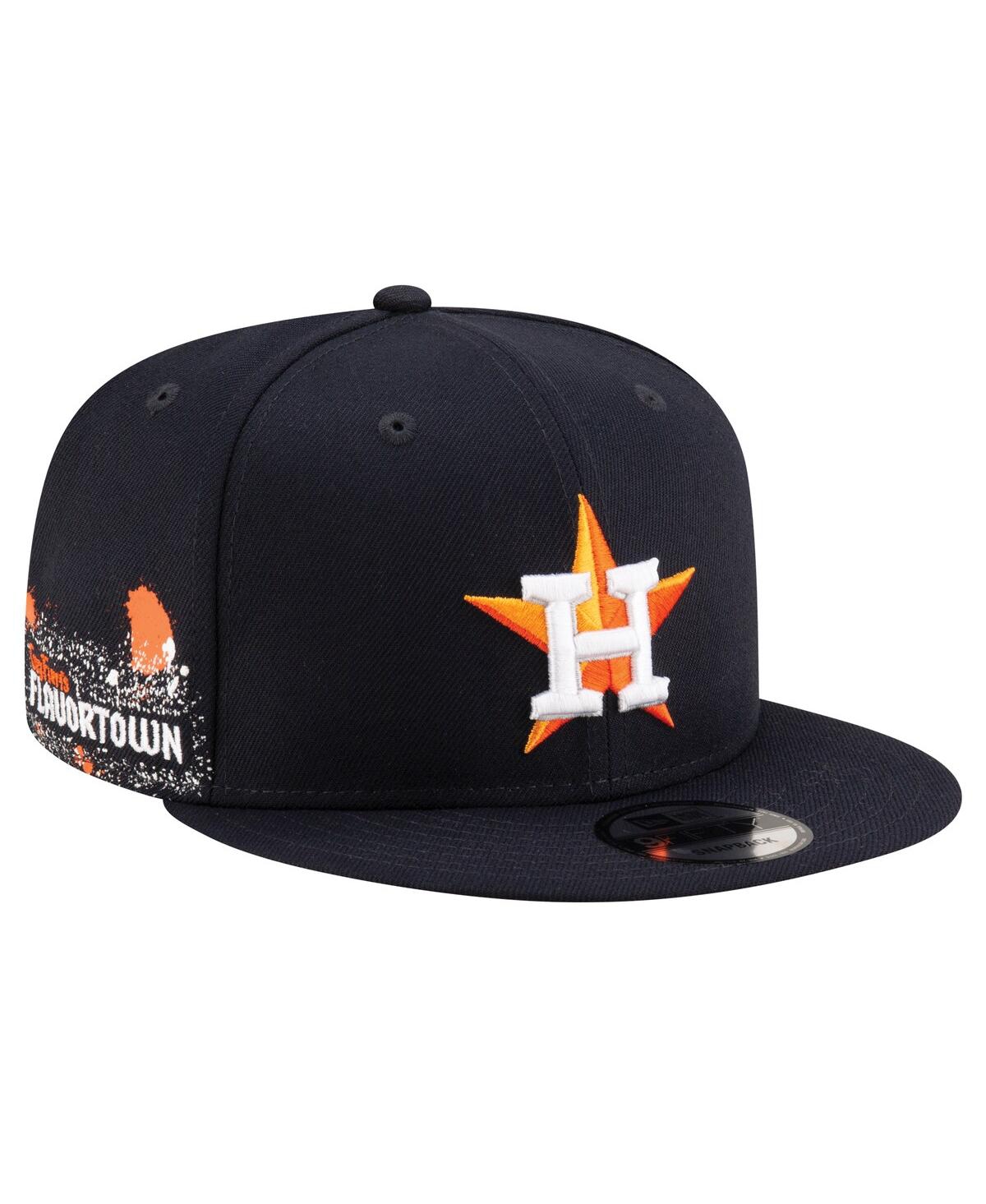 x Mlb Men's Navy Houston Astros 9FIFTY Snapback Hat - Navy
