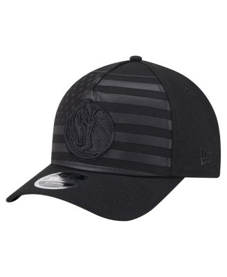 New Era - Men's Black Dallas Mavericks Game Day Flag A-Frame 9FORTY Adjustable Hat