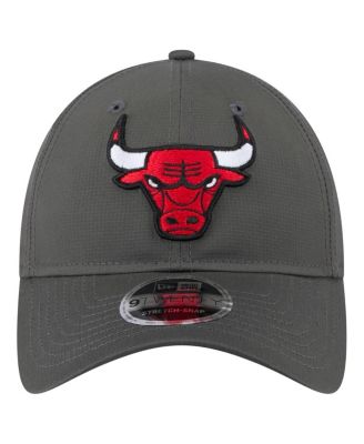 Мужская угольная шляпа Chicago Bulls Active Ripstop с регулируемой длиной 92 см от New Era