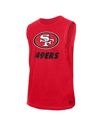 Мужская майка из коллекции Scarlet San Francisco 49ers Leisure Collection от New Era