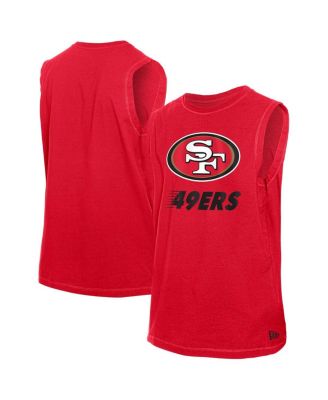New Era - Men's Scarlet San Francisco 49ers Leisure Collection Tank Top