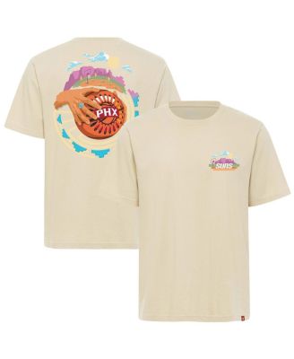 Sportiqe - Men's and Women's Cream Phoenix Suns The Land Artist Series Duke Premium T-Shirt