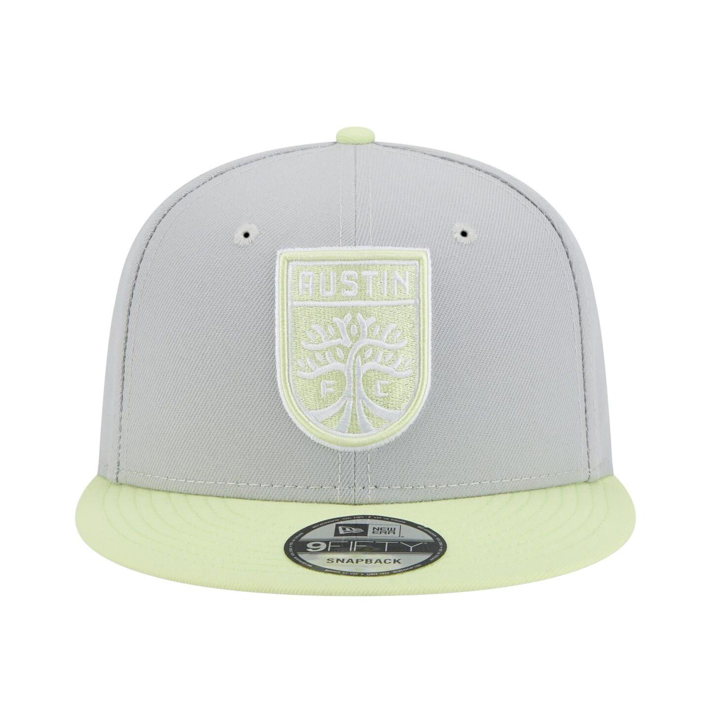 Мужские головные уборы New Era Gray Austin FC Color Pack Two-Tone 9FIFTY Snapback Hat — фото 2