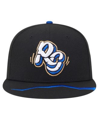 Мужская черная шляпа Rancho Cucamonga Quakes Authentic Collection 59 из коллекции New Era, приталенная по фигуре.