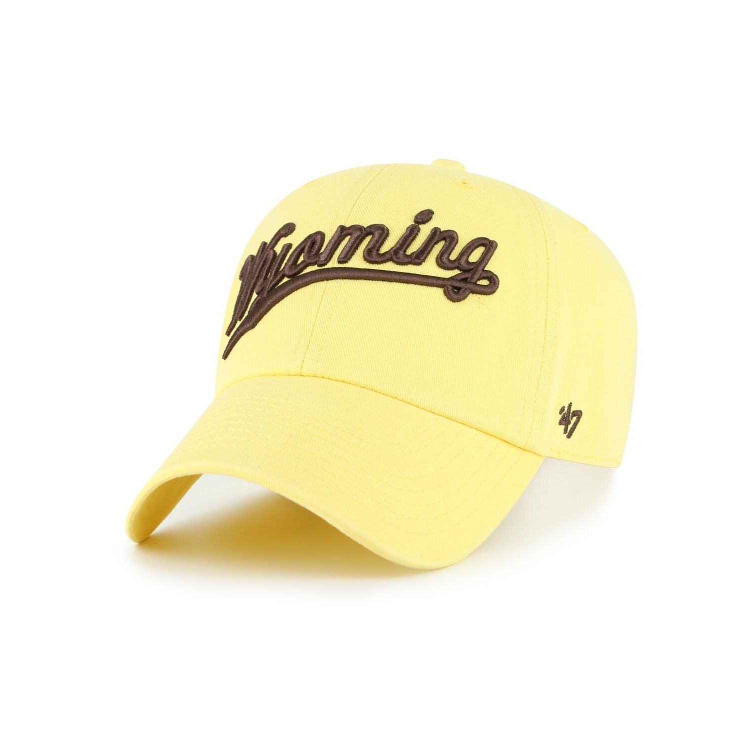 Men's Gold Wyoming Cowboys Vault Clean Up Adjustable Hat